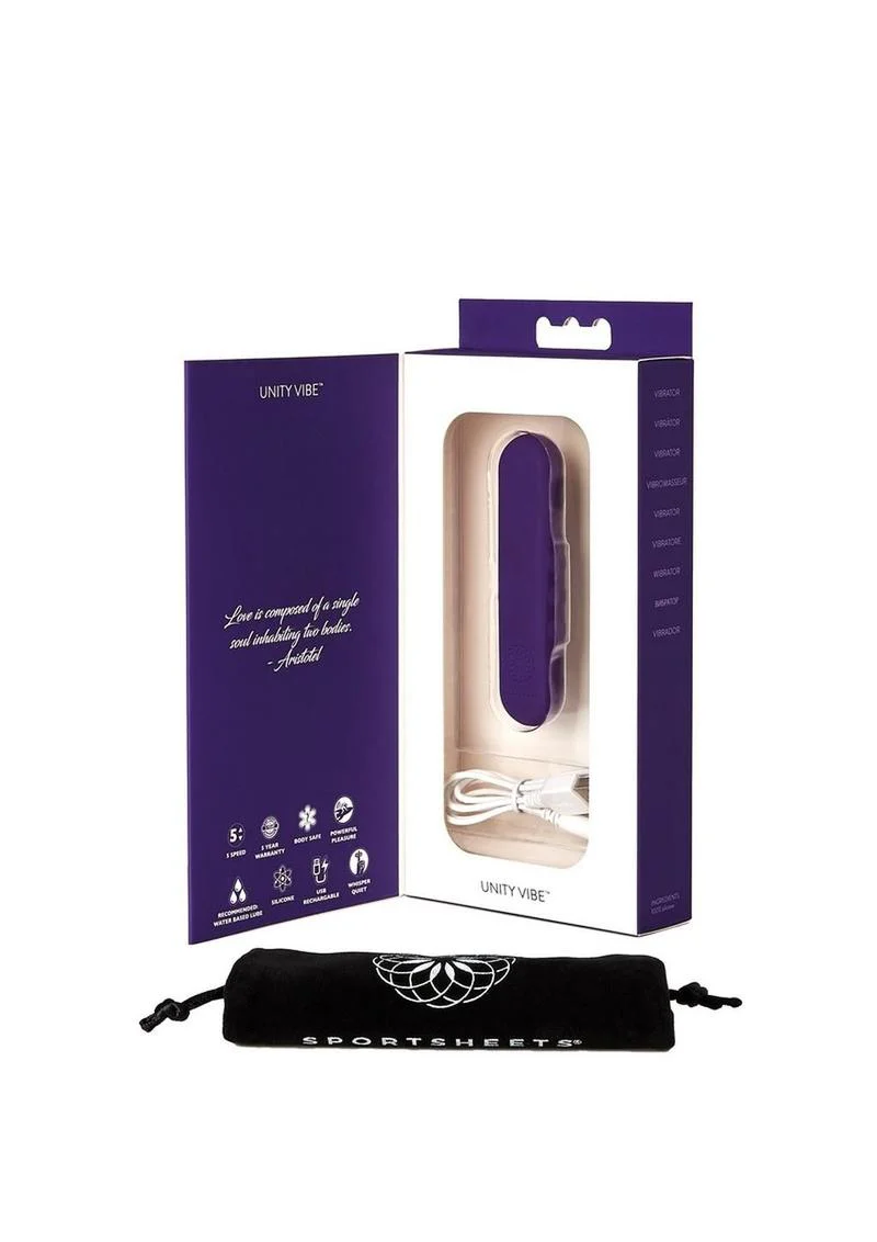 Sincerely Unity Vibe Silicone Rechargeable Vibrator - Image 6
