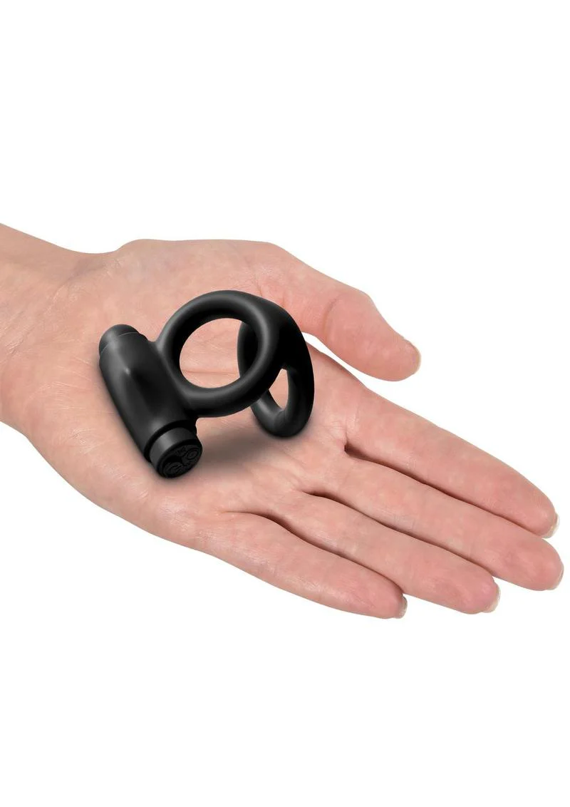 Sir Richard's Control Rechargeable Vibrating Silicone Cock And Ball C-Ring