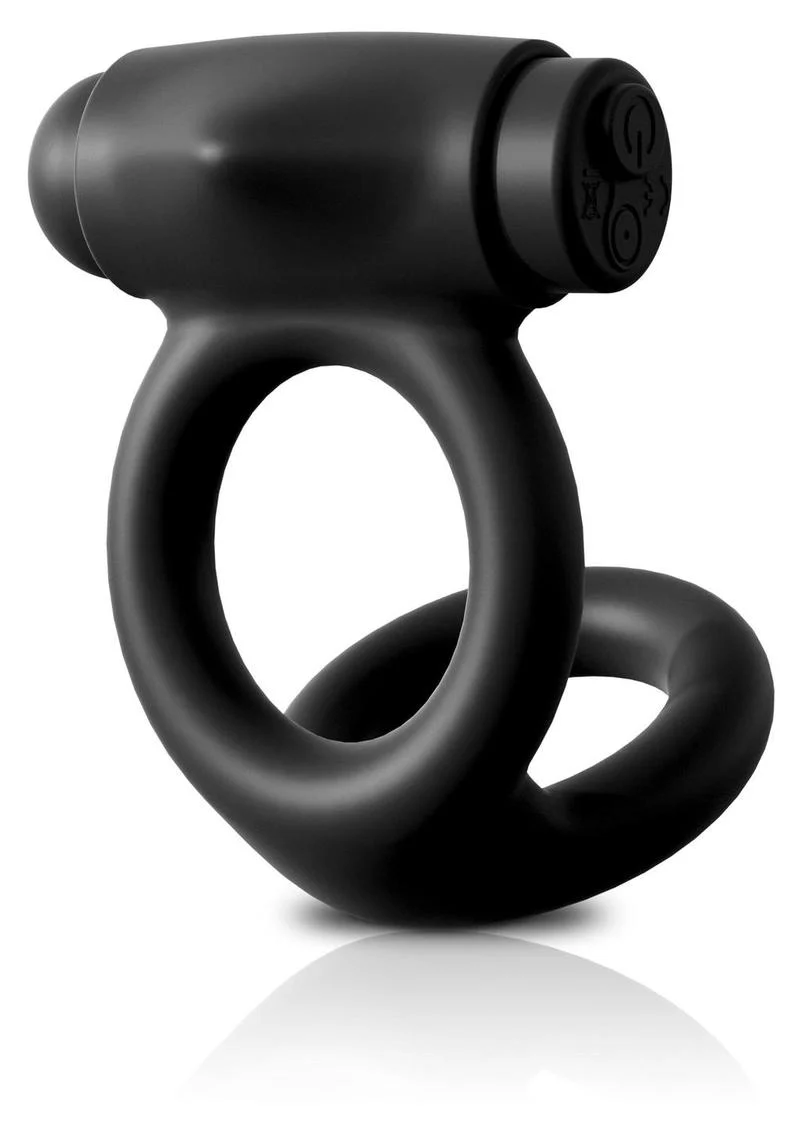 Sir Richard's Control Rechargeable Vibrating Silicone Cock And Ball C-Ring - Image 2