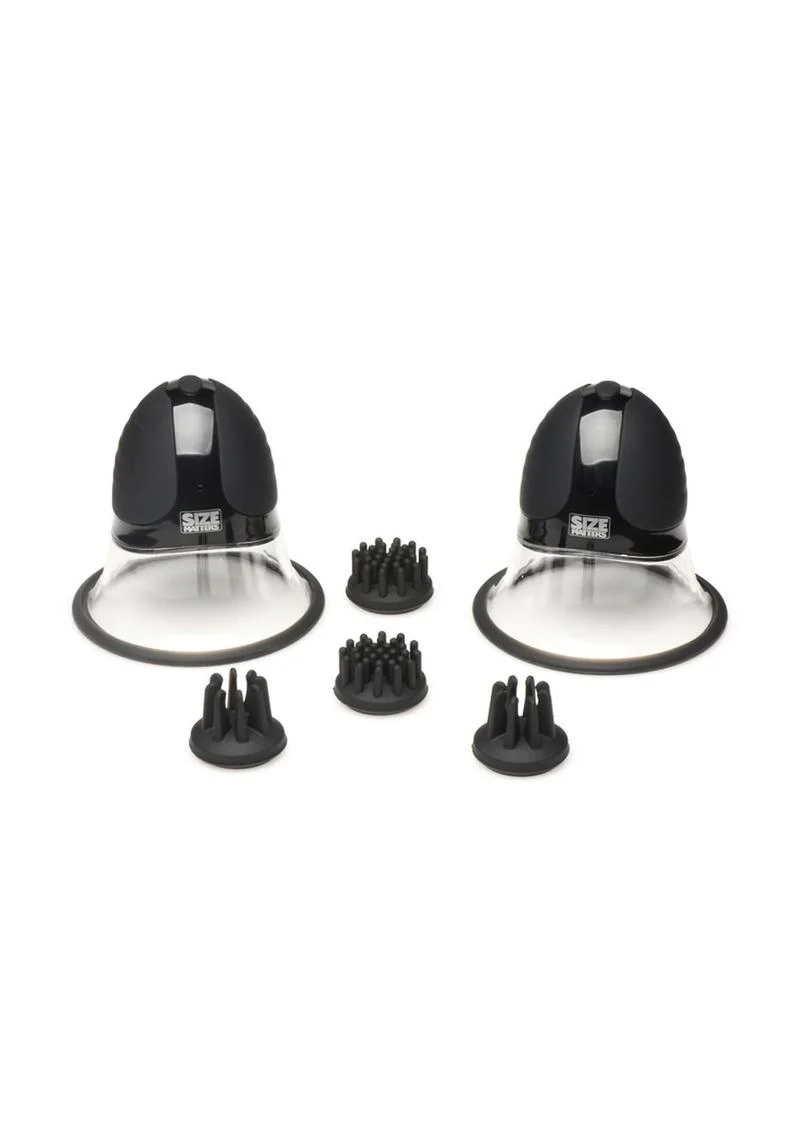 Size Matters 10X Rotating Silicone Nipple Suckers