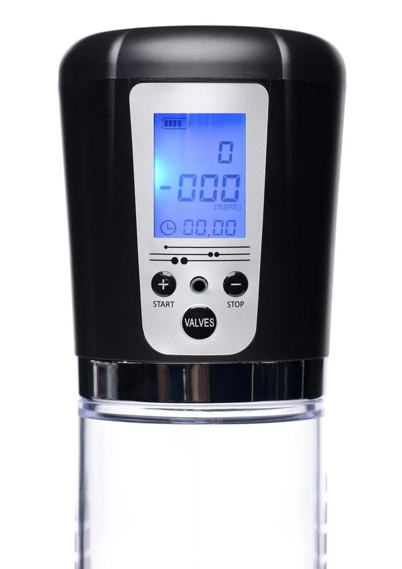 Size Matters 4 Levels Power Suction Penis Pump with Built-In LCD Display - Image 2