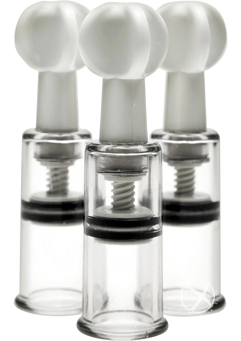 Size Matters MAXtwist Clit And Nipple Tripple Sucker Set 3 Piece