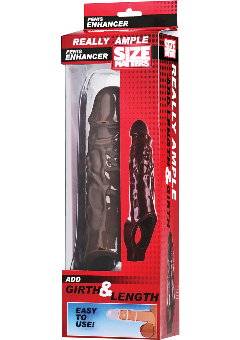 Size Matters Really Ample Penis Enhancer Sheath Add Girth And Length - Image 4