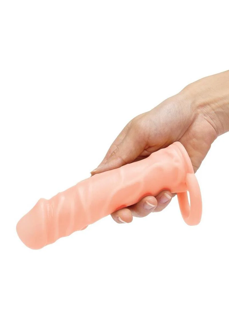 Size Up Silicone Realistic Penis Extender - Image 3