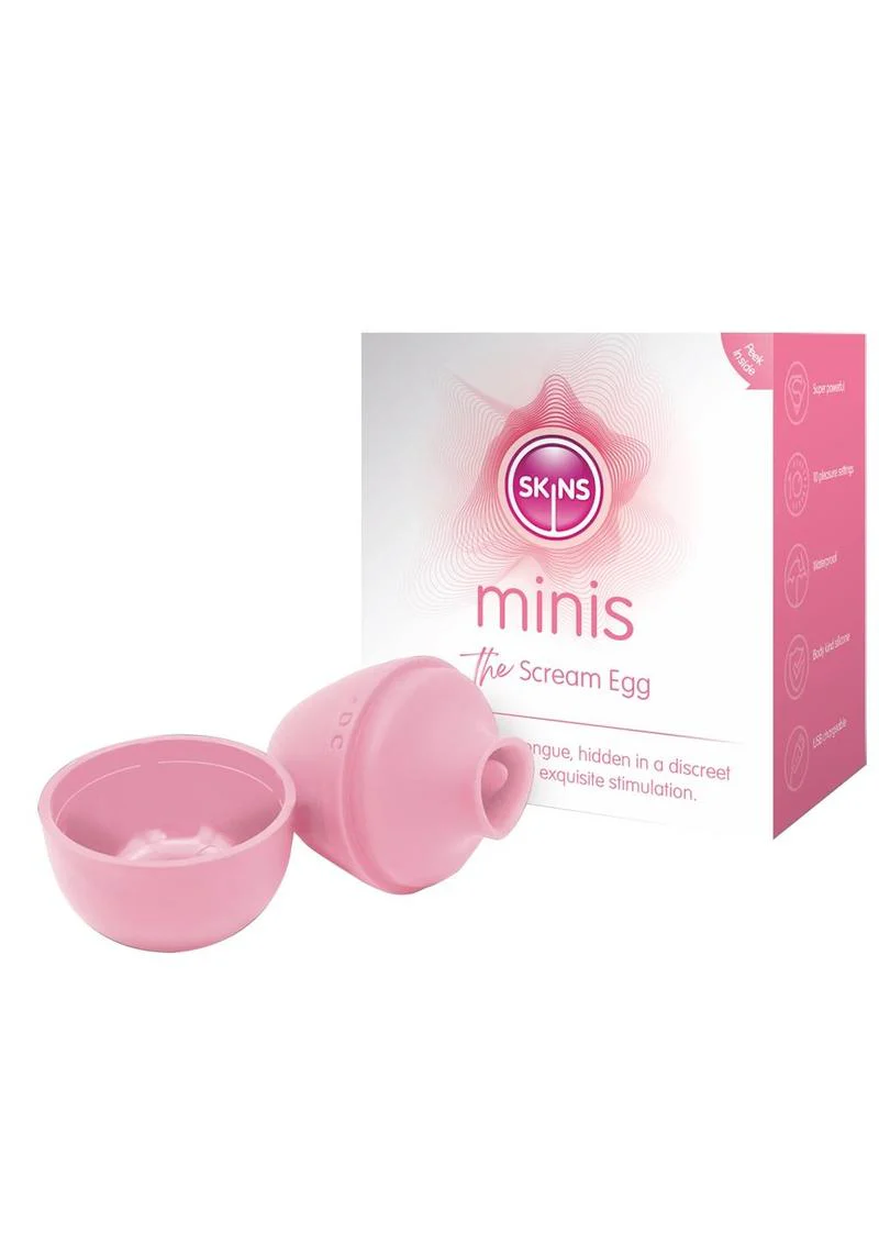 Skins Minis The Scream Silicone Clitoral Vibrator