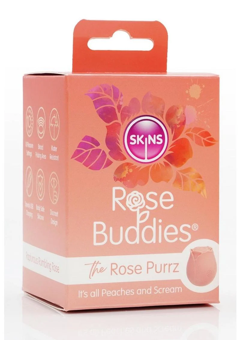 Skins Rose Buddies Purrz Clitoral Vibrator - Image 3