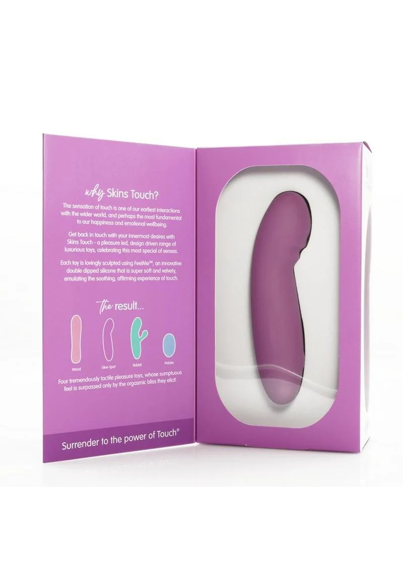 SKINS Touch The Glee Spot Supple Soft Feel G-Spot Vibrator - Image 2