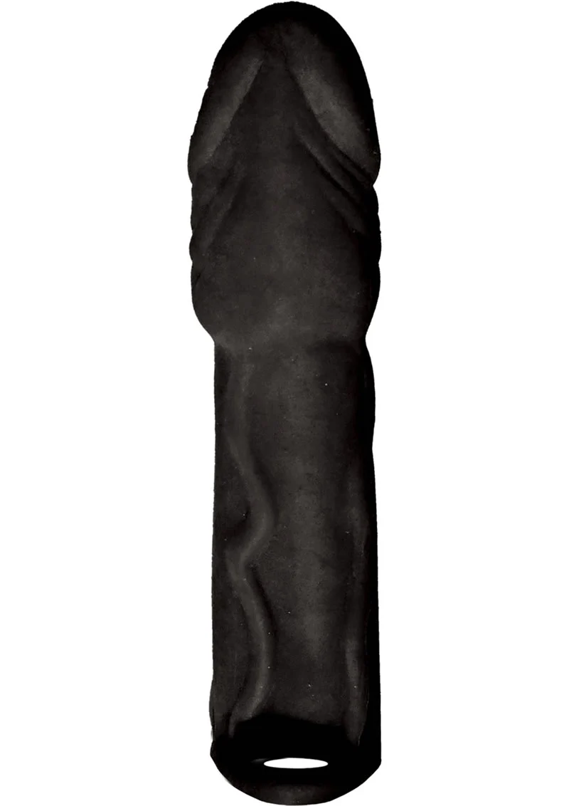 Skinsations Black Diamond Husky Lover Extension Sleeve Scrotum Strap