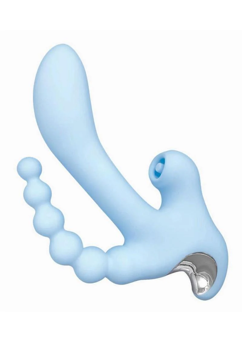 SKY Cirrus Three-Way Rechargeable Silicone Vibrator - Image 3