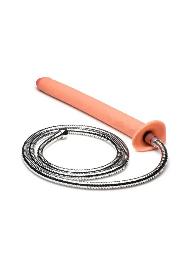 Slim Silicone Enema Hose Perfect for Size Play and Comfort - Image 3