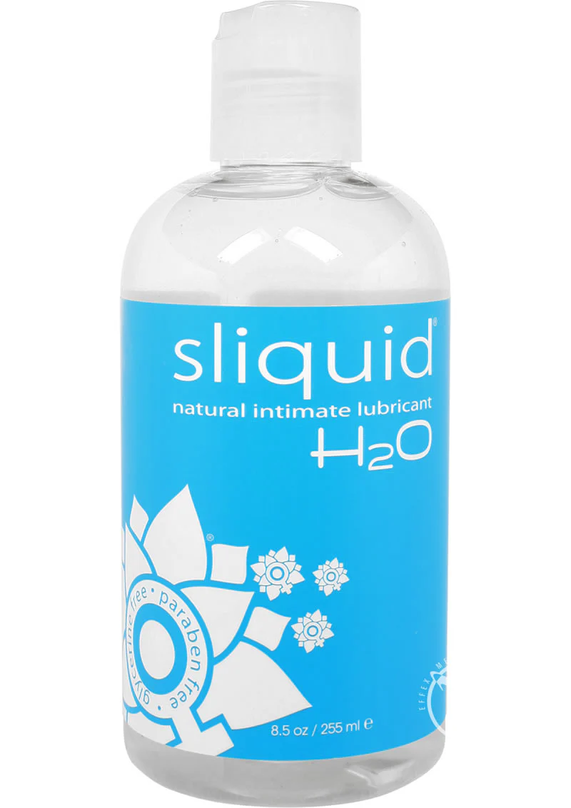 Sliquid H2O Natural Water Based Lubricant 8.5oz - Image 2