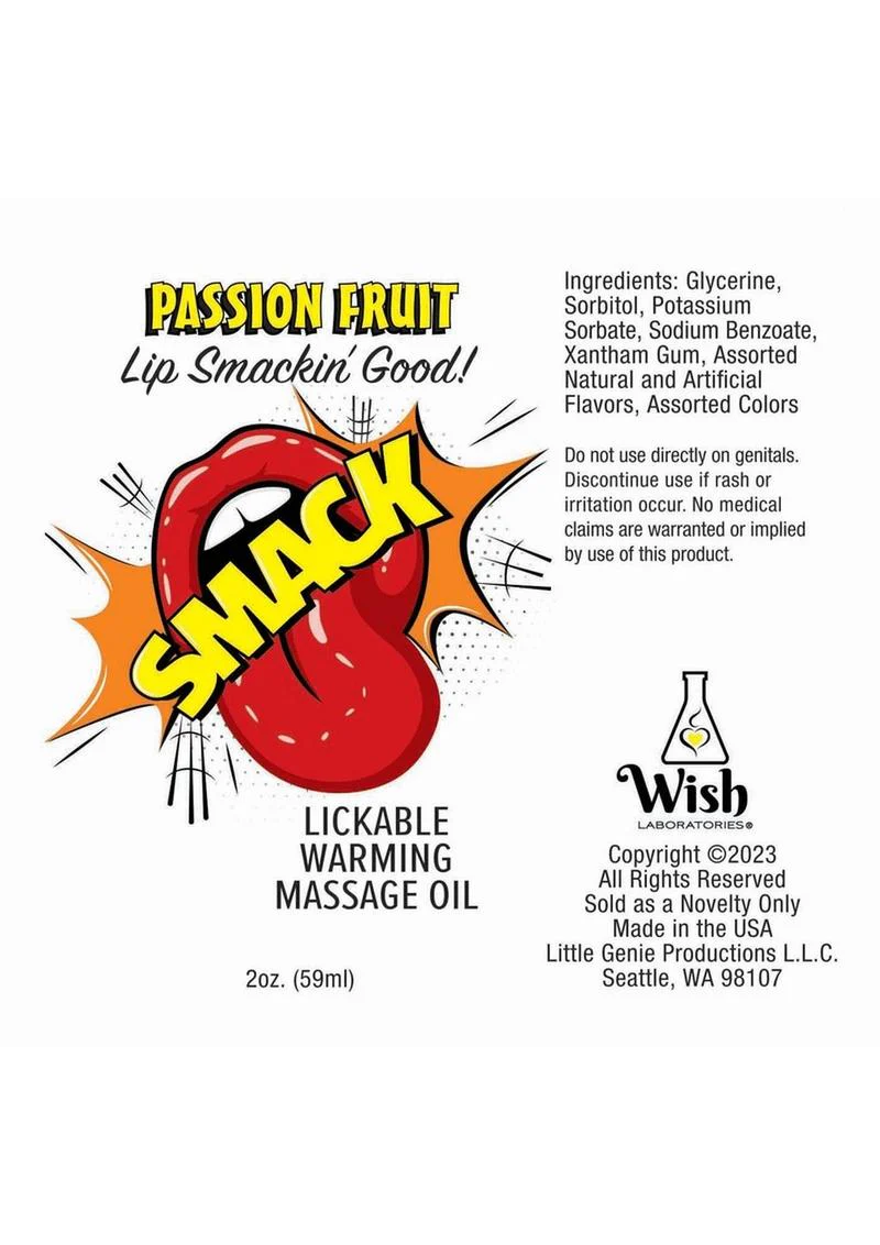 SMACK Massage Oil - Image 2