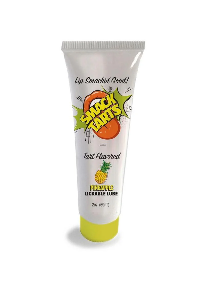Smack Tarts Lickable Lube 2oz - Sour Pineapple - Image 2