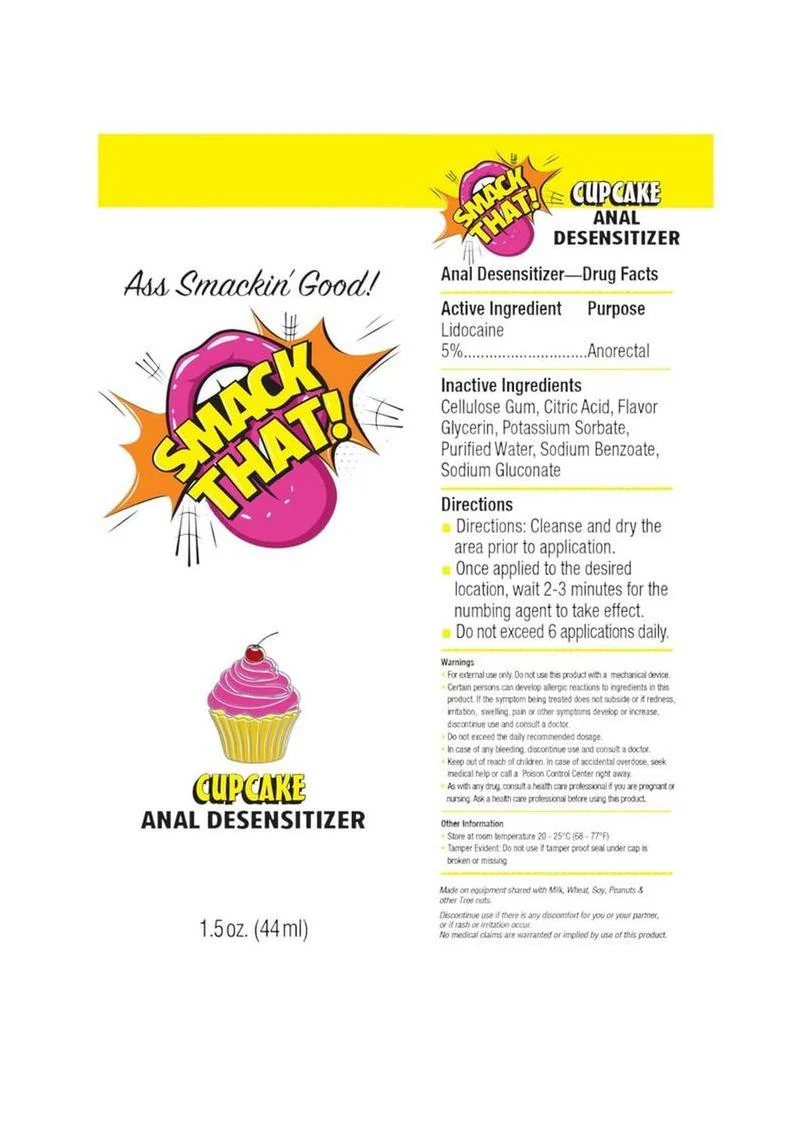 Smack That Cupcake Anal Desensitizer Cream - Image 3