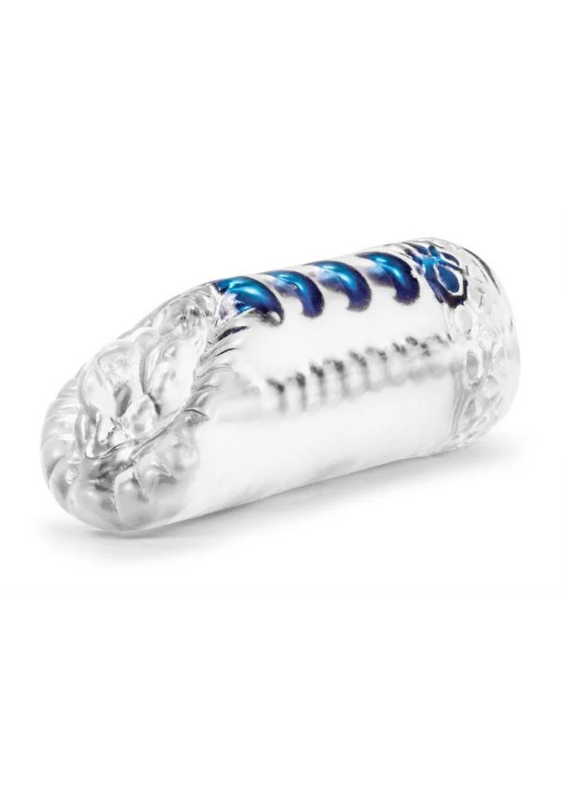 Snatch Masturbator - Clear with 5 Pleasure Pearls - Image 2