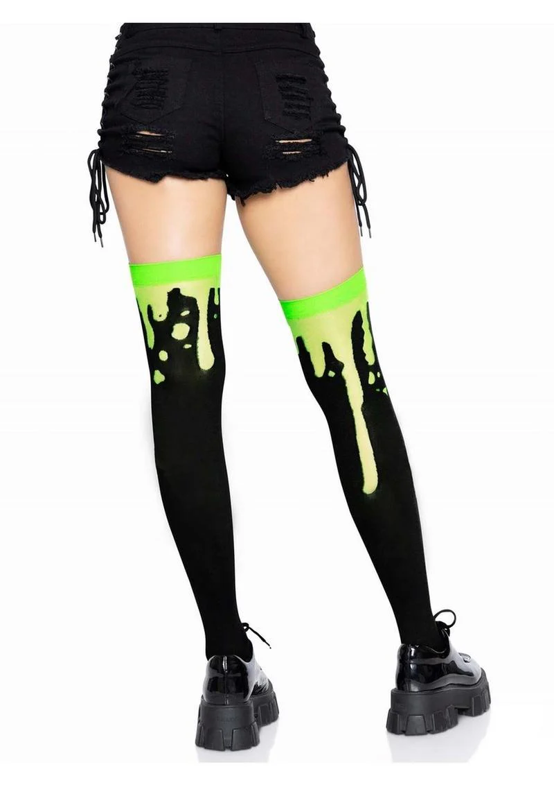Splatter Thigh Highs - Image 4