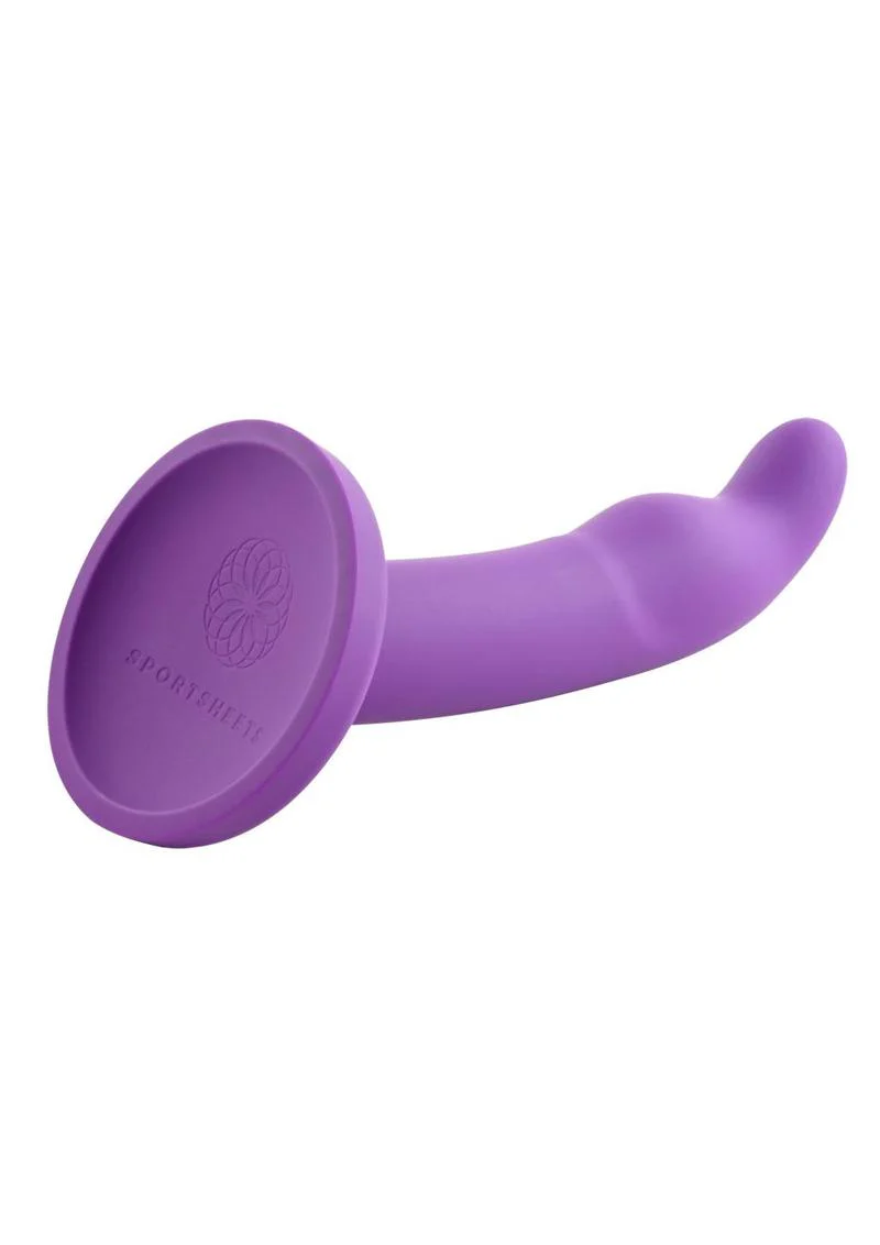 Sportsheets Astil Silicone Curved G-Spot Dildo With Suction Cup