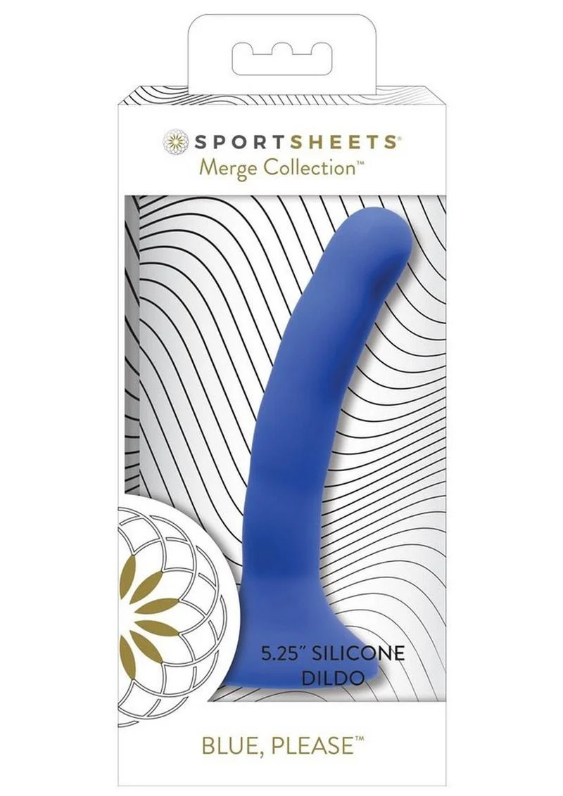Sportsheets Blue, Please  Body Safe Silicone Dildo - Image 8
