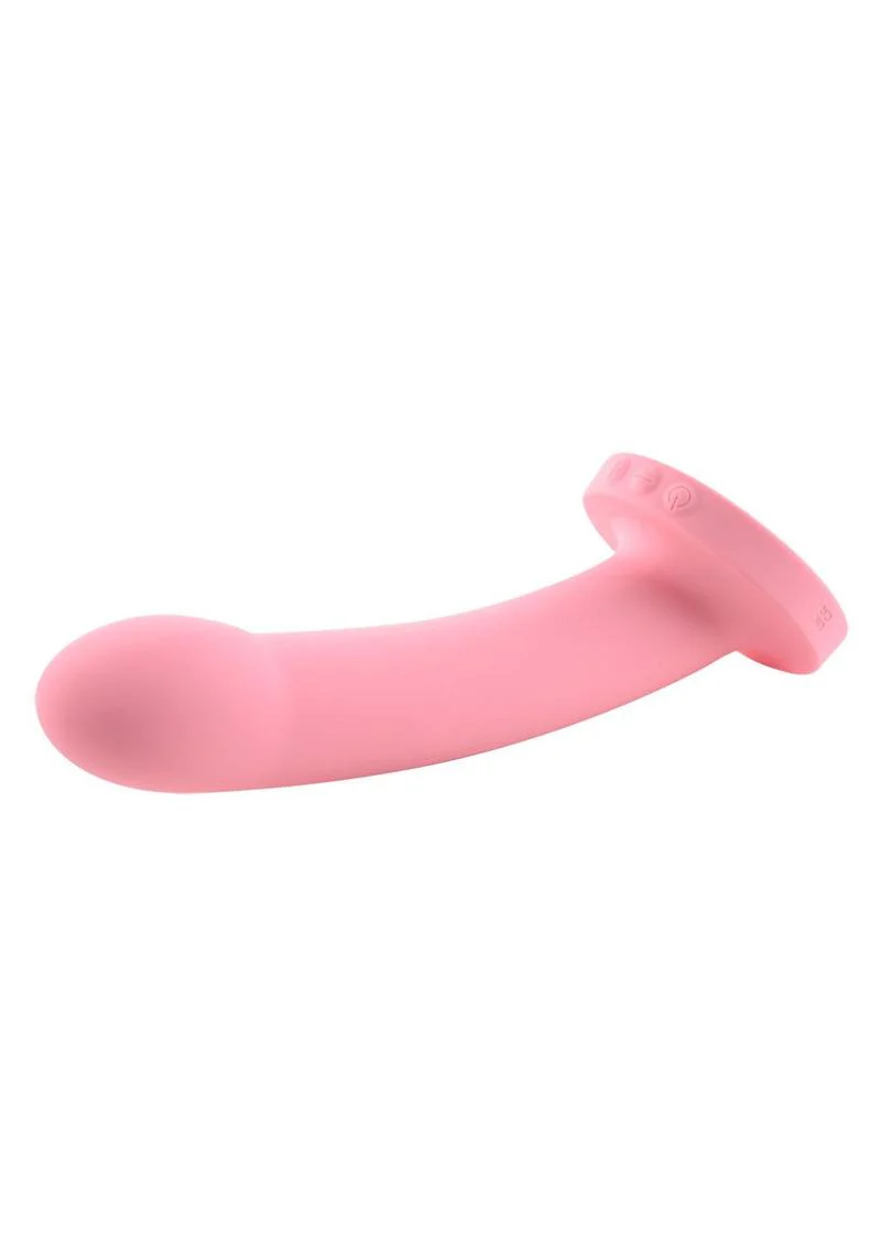 Sportsheets Daze Silicone Vibrating Curved Dildo with Suction Cup - Image 2
