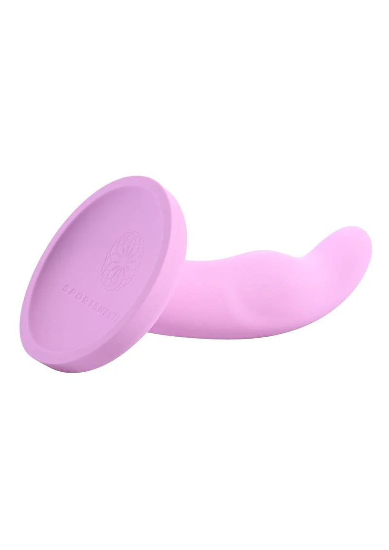Sportsheets Lazre Silicone Curved G-Spot Dildo with Suction Cup - Image 3