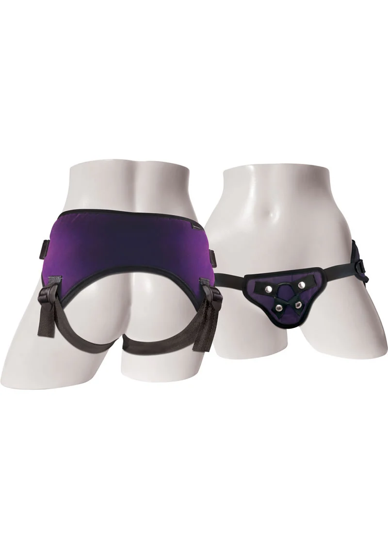 Sportsheets Lush Strap-On Harness Adjustable Fit And Comfortable