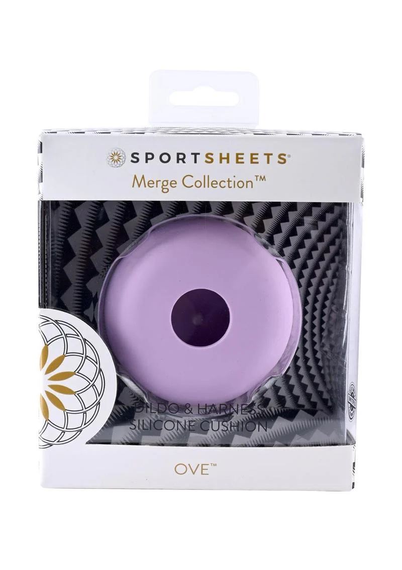 Sportsheets Ove Silicone Cushion Dildo And Harness Comfort Accessory - Image 4