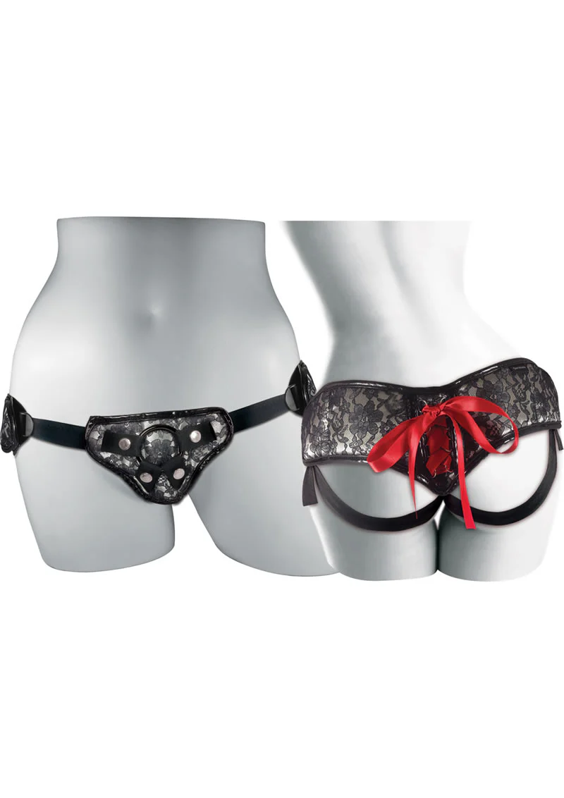 Sportsheets Platinum Lace Corset Strap-On