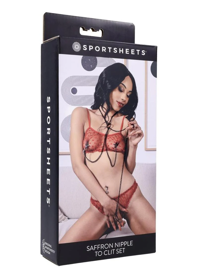 Sportsheets Saffron Nipple to Clit Set for Intense Stimulation - Image 3
