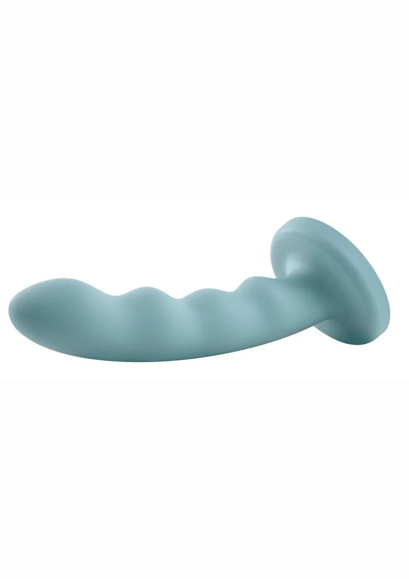 Sportsheets Sage Silicone Curved And Suction Cup G-Spot Dildo