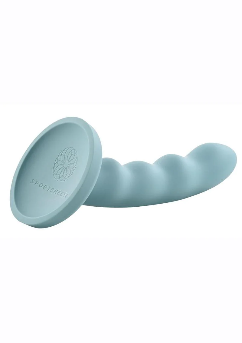 Sportsheets Sage Silicone Curved And Suction Cup G-Spot Dildo - Image 2