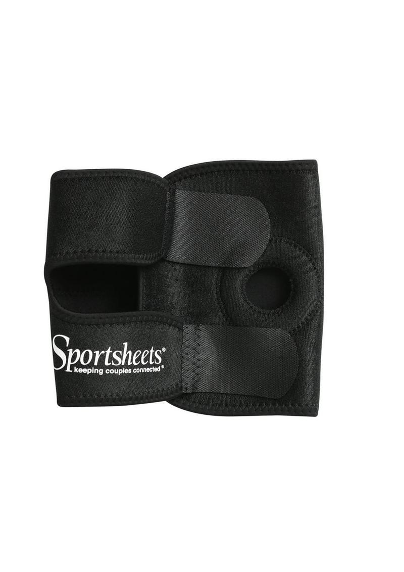 Sportsheets Thigh Strap-On Harness Adjustable Black - Image 2