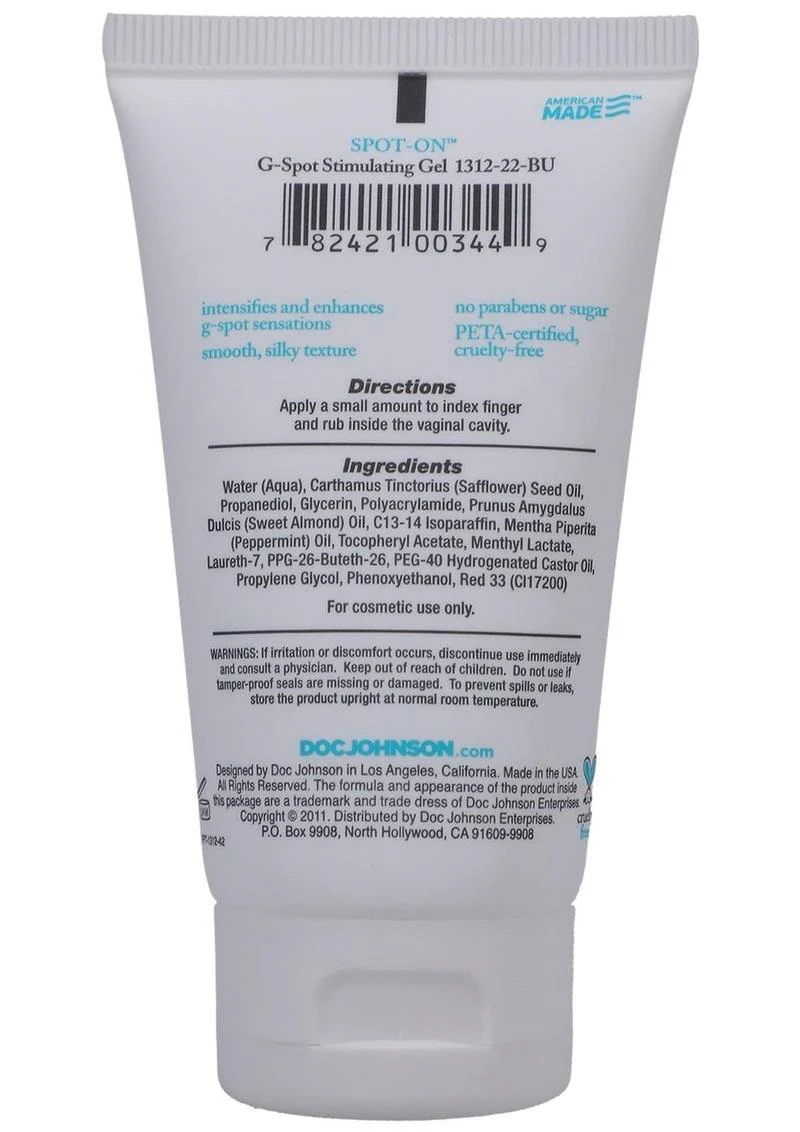 Spot-On G-Spot Stimulating Gel for Women - Image 3