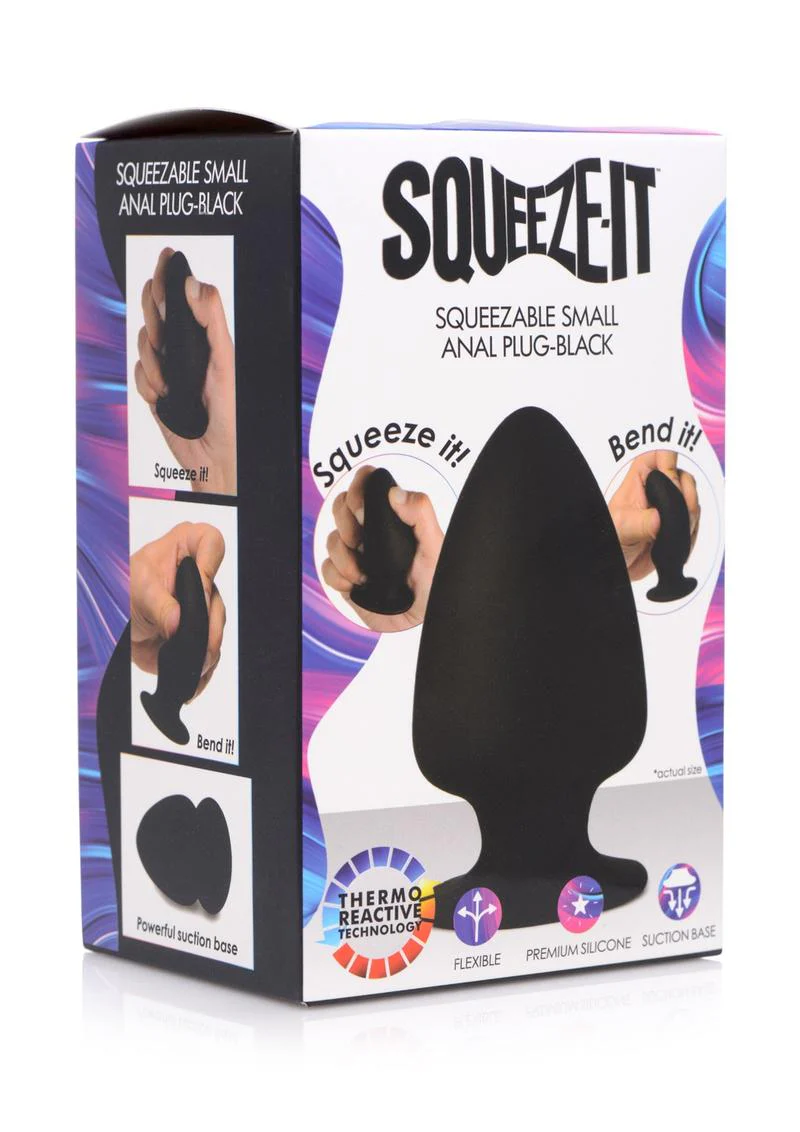 Squeeze It Squeezable Silicone Anal Plug - Image 12