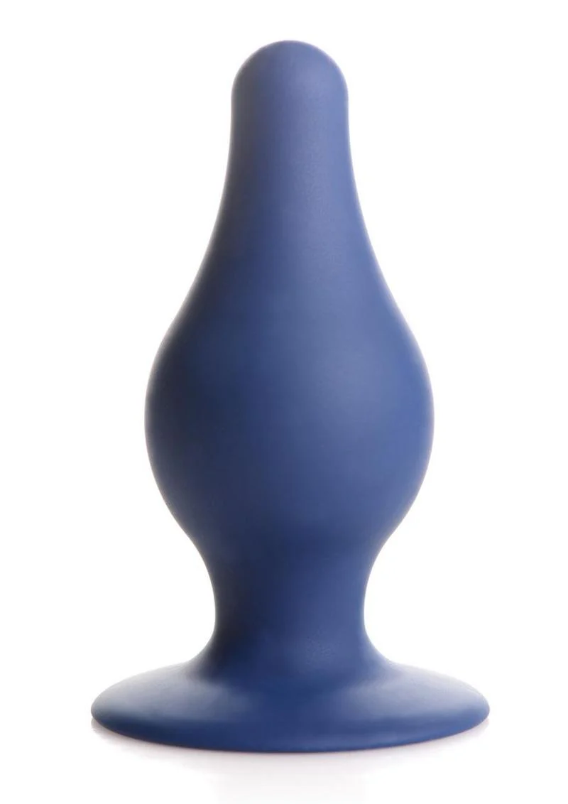 Squeeze-It Squeezable Tapered Small Anal Plug Flexible Silicone - Image 7