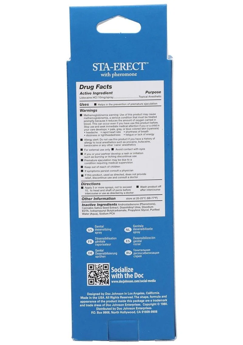STA-ERECT Delay Spray with Pheromone - Image 3