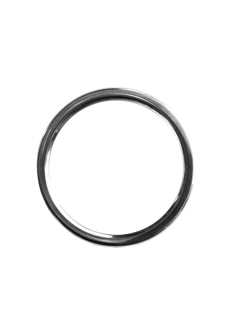 Stainless Steel Plain Cock Ring plain design And Thick Durable Support - Image 2