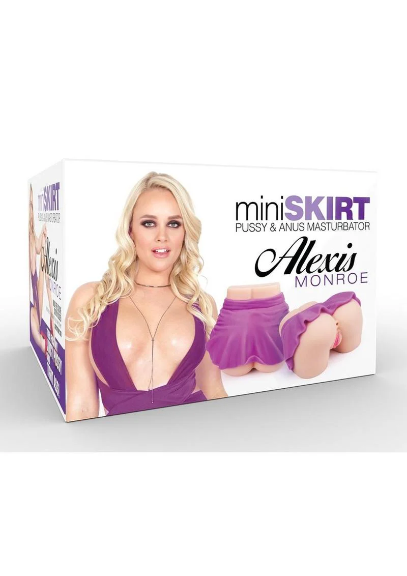 Star Stroker Mini Skirt Alexis Monroe Pussy and Anus Masturbator - Image 4
