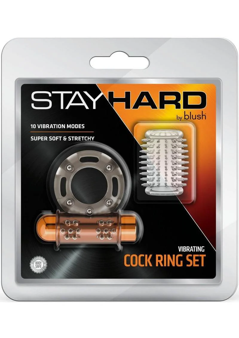 Stay Hard Spiked Cock Ring Set - Image 4