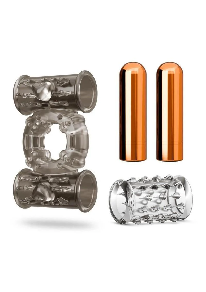 Stay Hard Vibrating Cock Ring Kit