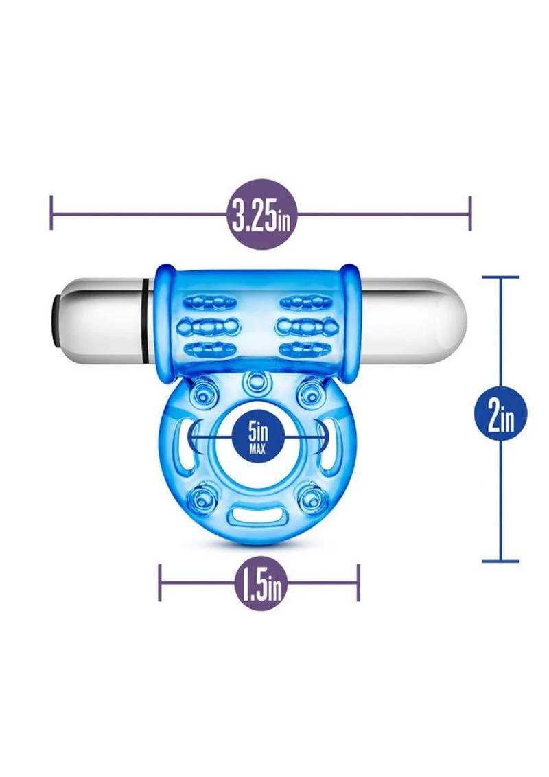 Stay Hard Vibrating Waterproof And Body Safe Bull Ring - Image 3