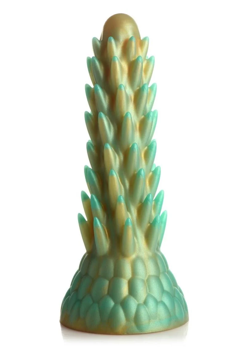 Stegosaurus Spiky Reptile Silicone Dildo - Image 2