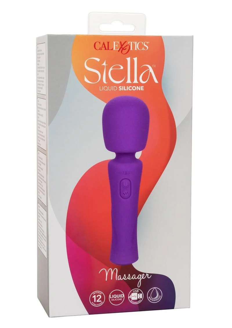 Stella Liquid Silicone Massager Rechargeable Vibrator - Image 4