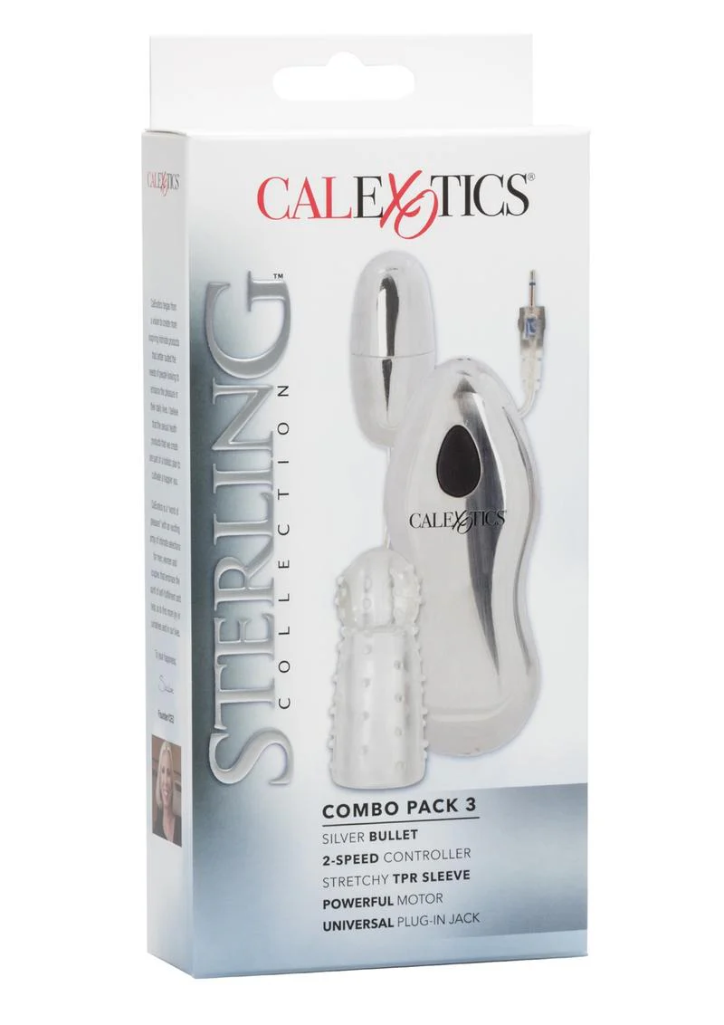 Sterling Collection Combo Pack 3 Silver Bullet TPR Sleeve - Image 4