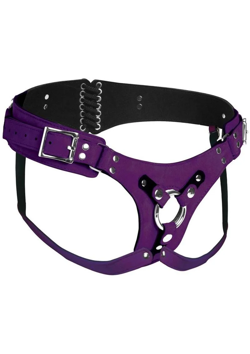 Strap U Bodice Deluxe Leather Corset Harness - Image 3