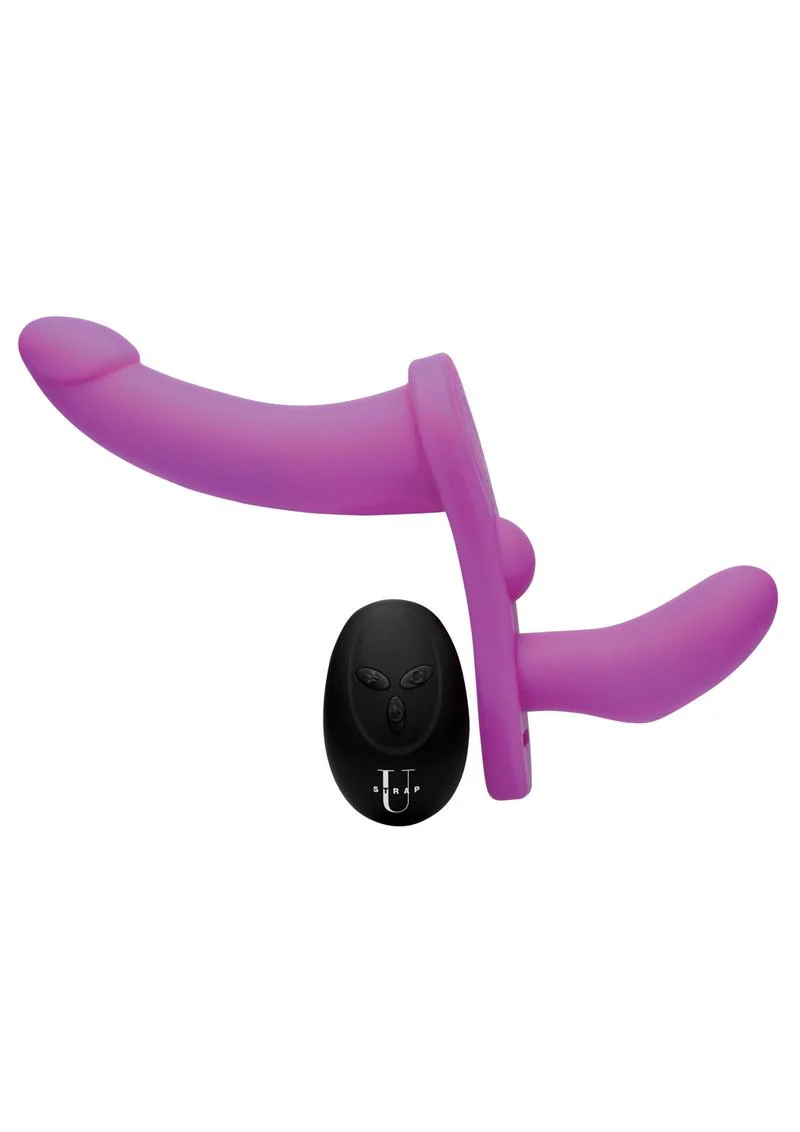 Strap U Double Take Vibrating Double Penetration Strap-On Harness - Image 4
