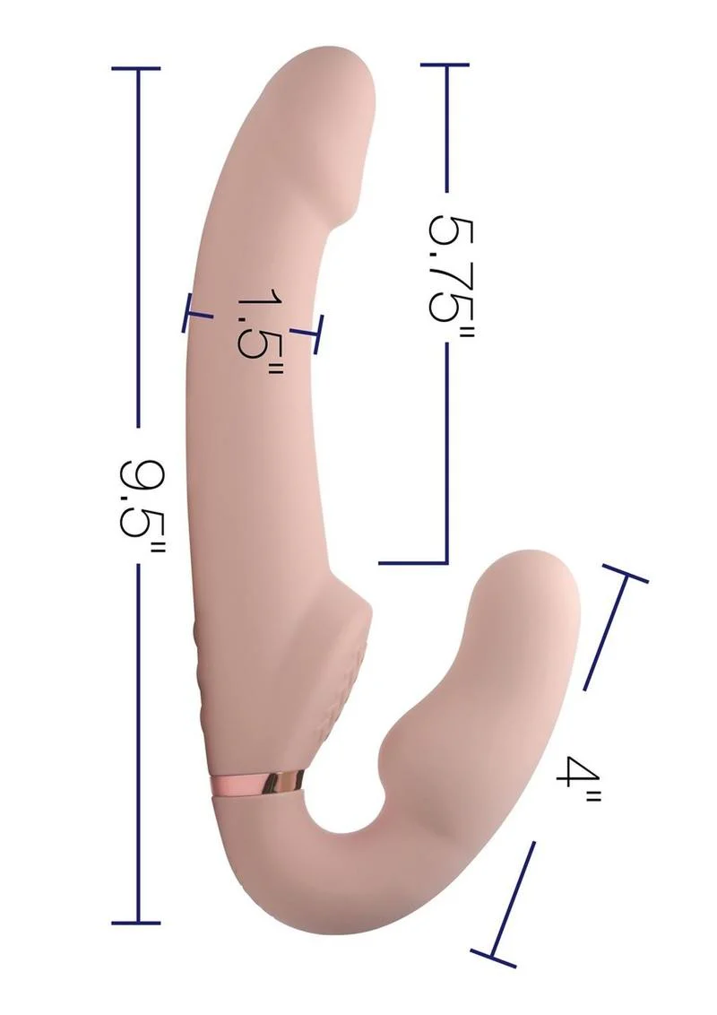 Strap U Evoke Ergo-Fit Bare Inflatable and Rechargeable Strapless Strap-On - Image 3
