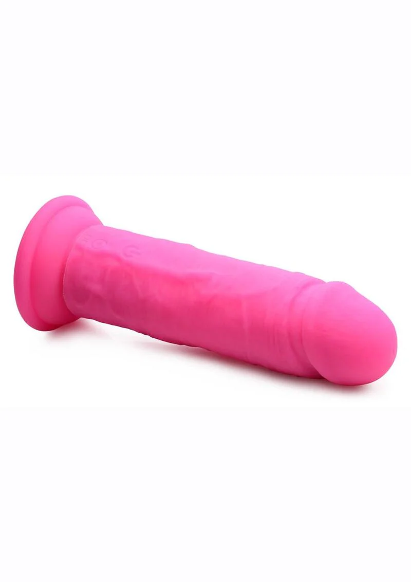 Strap U Power Player 28X Rechargeable Silicone Vibrating Dildo - Image 5