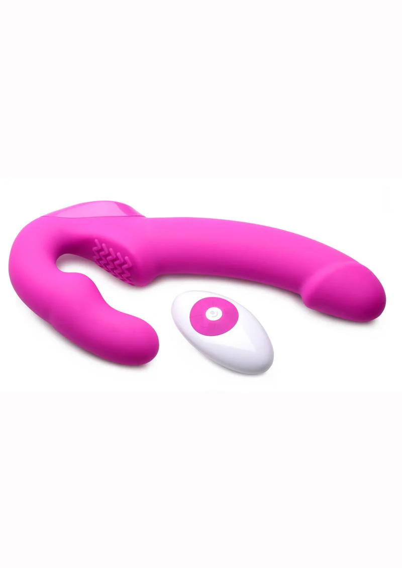 Strap U Urge Vibrating Strapless Strap-On with Remote Control - Image 4