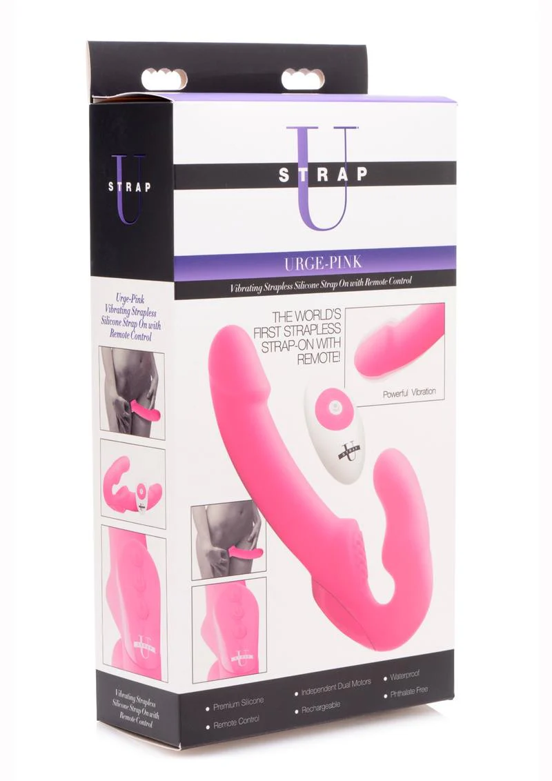 Strap U Urge Vibrating Strapless Strap-On with Remote Control - Image 8