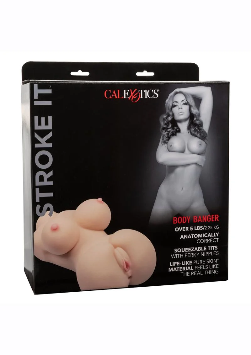 Stroke It Body Banger Masturbator Over 5 lbs Life-Like Skin - Image 7